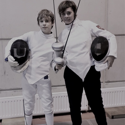 escrime with my child